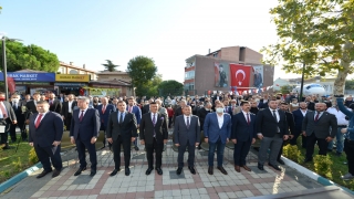 Tekirdağ’da ”Başbuğ Alparslan Türkeş Parkı” açıldı.