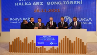 Borsa İstanbul’da gong Konya Kağıt AŞ için çaldı