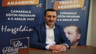 Çanakkale’de AK Parti Teşkilat Akademisi Eğitim Programı başladı