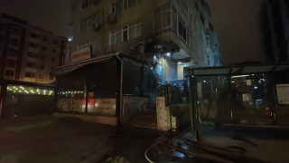 Şişli’de iş yerinde çıkan yangın söndürüldü