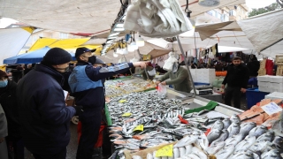 Kartal’da balıkçılar denetlendi