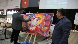 Kosovalı ressam Refki Gollopeni, Kandıra’da sanatseverlerle buluştu