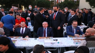 TBMM Başkanı Şentop Tekirdağ’da iftar programına katıldı: