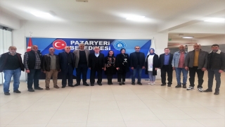 AK Parti’li Uygur, Pazaryeri Belediye Başkanı Tekin’i ziyaret etti