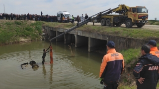 GÜNCELLEME Edirne’de sulama kanalına düşen otomobilde bir kişi ölü bulundu