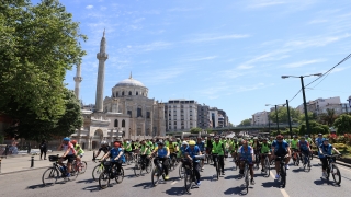 İstanbul’da binlerce bisikletli Yeşilay’ın turunda buluştu