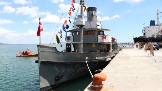 TCG Nusret Müze Gemisi, Tekirdağ’da ziyarete açıldı