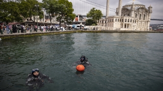 Ortaköy’de deniz dibi temizliği yapıldı 