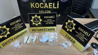 Kocaeli’de uyuşturucu operasyonlarında yakalanan 5 şüpheli tutuklandı