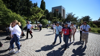  Balkan coğrafyasından gelen şehit ve gazi torunları Tarihi Gelibolu Yarımadası’nda