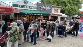 Edirne’deki ciğercilerde bayram yoğunluğu