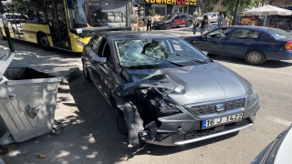 Bursa’da Yunus timlerinin karıştığı kazada 2 polis yaralandı