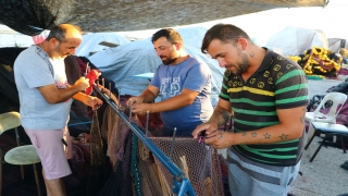 Tekirdağlı balıkçılar ”palamut” umuduyla hazırlıklara başladı