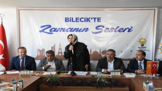 AK Parti Genel Başkan Yardımcısı Özlem Zengin, Bilecik’te STK temsilcileriyle bir araya geldi: