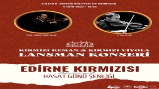 ”Edirne Kırmızısı Hasat Günü Şenliği” düzenlenecek