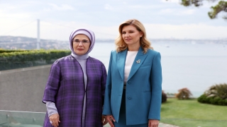 Emine Erdoğan, Ukrayna Devlet Başkanı’nın eşi Zelenska’yı İstanbul’da ağırladı: