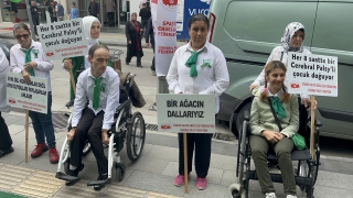 Yalova’da ”yeşil yol” ile serebral palsi farkındalık etkinliği düzenlendi