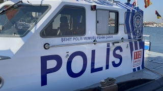 Şehit polisin adı deniz polisinin yeni teknesine verildi