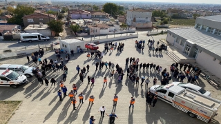 Kırklareli’nde lise öğrencilerine yönelik deprem tatbikatı yapıldı