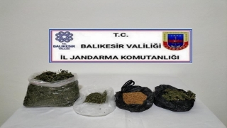 Balıkesir’de uyuşturucu operasyonunda 4 kişi yakalandı