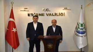 Emniyet Genel Müdürü Aktaş, Edirne Valiliğini ziyaret etti