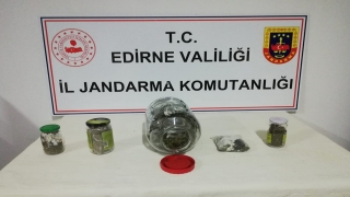 Edirne’de 3 uyuşturucu şüphelisi gözaltına alındı, 44 şüpheli hakkında işlem yapıldı