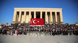 Doğa Koleji öğrencileri Anıtkabir’i ziyaret etti