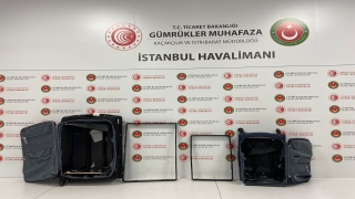 İstanbul Havalimanı’nda valiz çubuklarına gizlenmiş uyuşturucu ele geçirildi