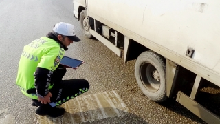 İnegöl’de kış lastiği uygulamaları başladı