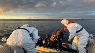 Çanakkale açıklarında 6 düzensiz göçmen yakalandı