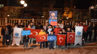 Çin’in Sincan Uygur Özerk Bölgesi politikaları Bilecik’te protesto edildi