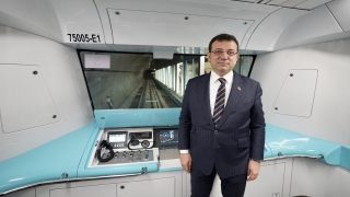 İBB Başkanı İmamoğlu, YıldızFulyaMecidiyeköy metro hattında test sürüşüne katıldı