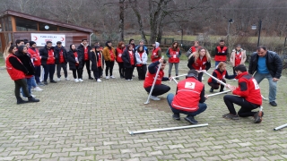 Kırklareli’nde Kızılay gönüllüleri afetlere hazırlanıyor