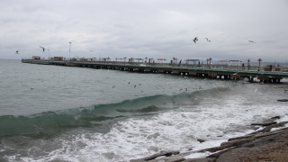 Tekirdağ’da poyraz deniz ulaşımını olumsuz etkiliyor