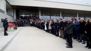 Bursa’da vefat eden cumhuriyet savcısı için tören düzenlendi