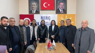 AK Parti Edirne İl Başkanı İba, Meriç ilçesini ziyaret etti