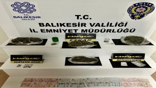 Balıkesir’de uyuşturucu operasyonunda 3 kişi yakalandı