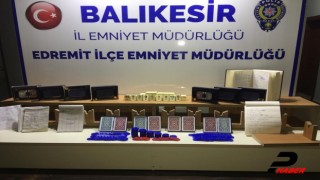 Balıkesir'de kumar oynanan eve düzenlenen baskında 13 kişiye 53 bin lira ceza kesildi