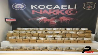 Kocaeli'de düzenlenen uyuşturucu operasyonunda 155 kilogram eroin ele geçirildi