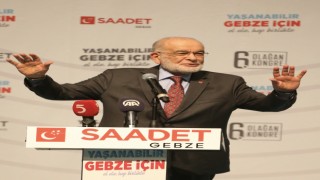 Saadet Partisi Genel Başkanı Karamollaoğlu, Kocaeli’de konuştu: