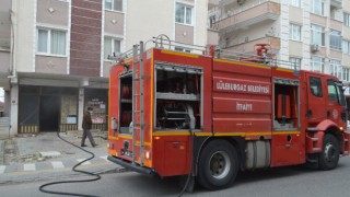 Kırklareli’nde iş yerinde çıkan yangın söndürüldü