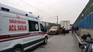 Kocaeli’de zincirleme trafik kazasında 2 kişi yaralandı