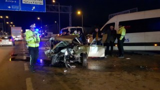 Kocaeli’de zincirleme trafik kazasında 2 kişi yaralandı