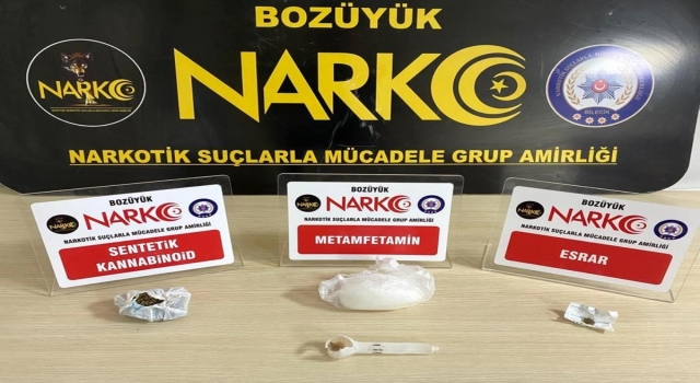Bozüyük’te uyuşturucu şüphelisi gözaltına alındı