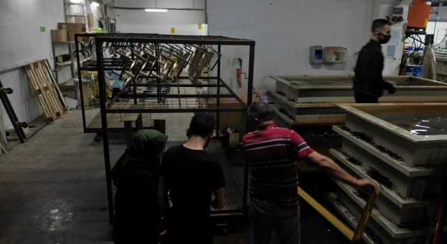 Mobilyanın tamamlayıcısı metal ürünlerde İnegöl’den 63 ülkeye ihracat