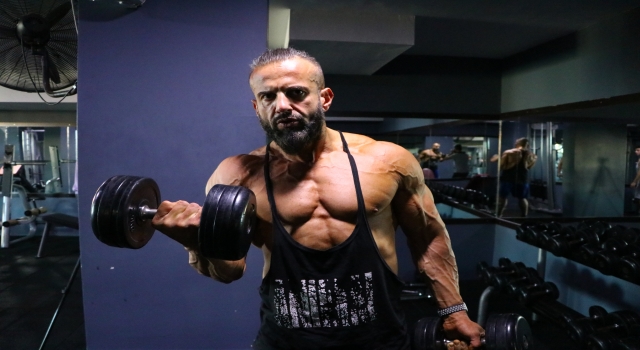 Türkiye şampiyonu olan Kemal Şık, Vücut Geliştirme Dünya Şampiyonası’na hazırlanıyor
