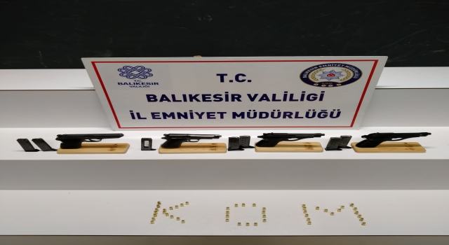 Balıkesir merkezli 3 ilde suç örgütüne yönelik operasyonda 21 şüpheli yakalandı