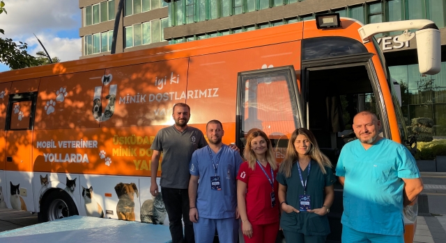 Üsküdar Belediyesi Vetbüsler ile mobil veteriner hizmetini başlattı