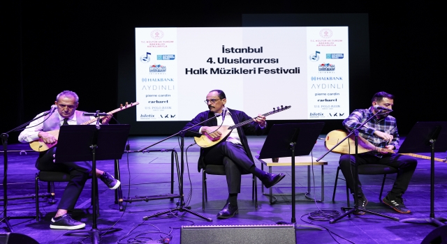 İstanbul 4. Uluslararası Halk Müzikleri Festivali başladı