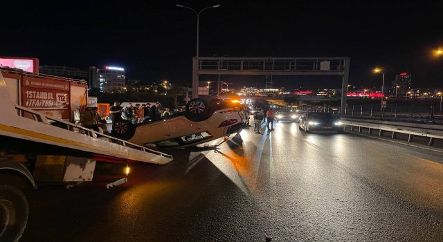 Beylikdüzü’nde zincirleme trafik kazasında 4 kişi yaralandı